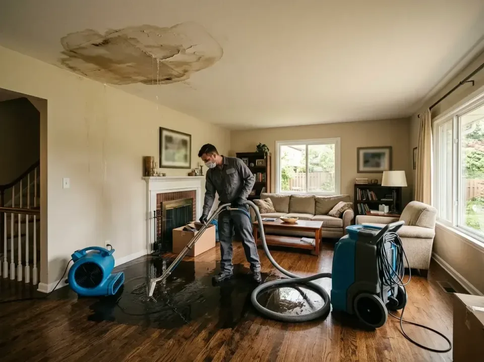 attic-pipe-burst-ceiling-drip-008 — frequently asked questions, Water Damage Restoration & Carpet Care in Woodside, PA